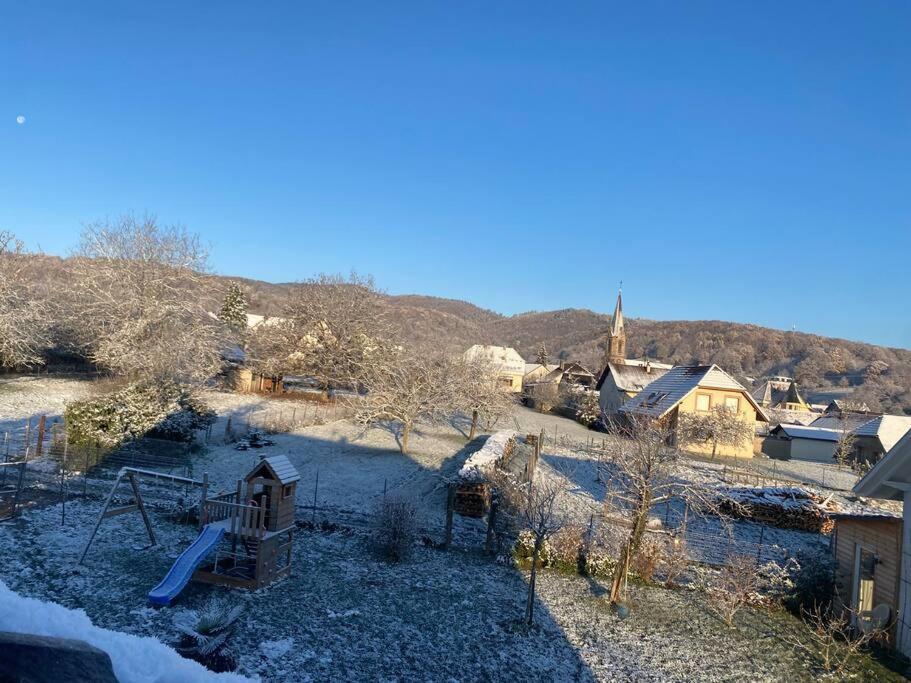 Gite Le Charmot, Au Pied Des Montagnes Classe 3* Roderen Exterior foto